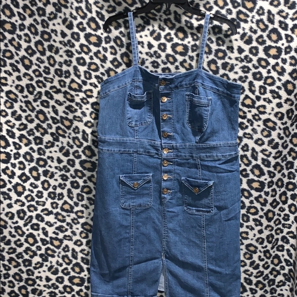 Blue jean dress